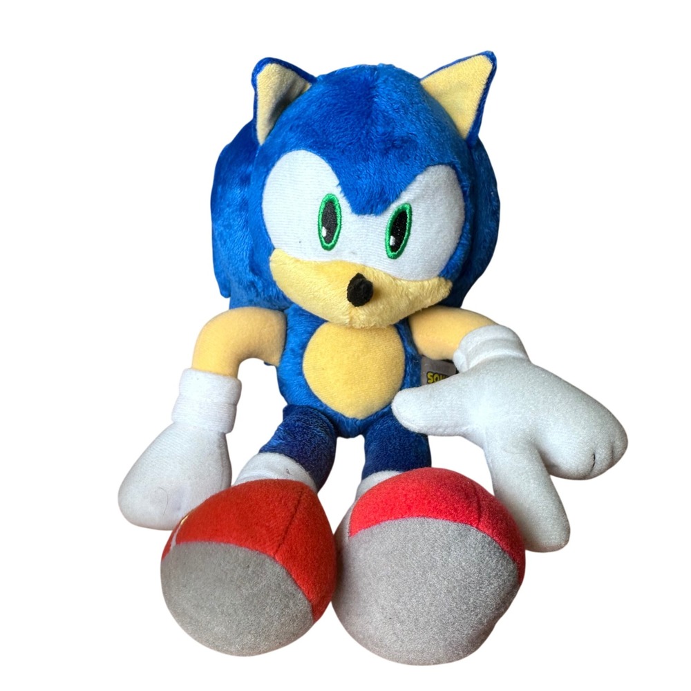 Sonic the Hedgehog Plush TOMY SEGA 8 Inch Stuffed Animal Toy Blue 2016